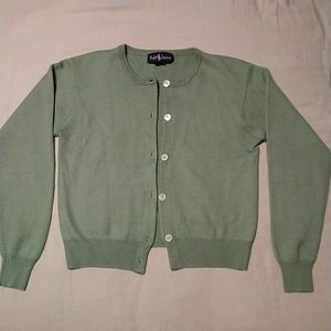 Ralph Lauren Purple Collection Cashmere Cardigan M